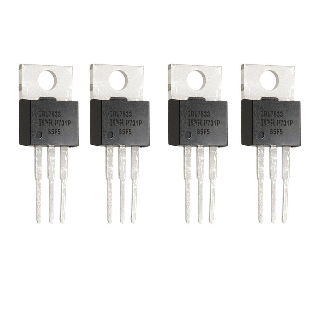 4 Pcs IRL7833 IRL7833PBF N Channel 30V 150A Power MOSFET TO-220AB