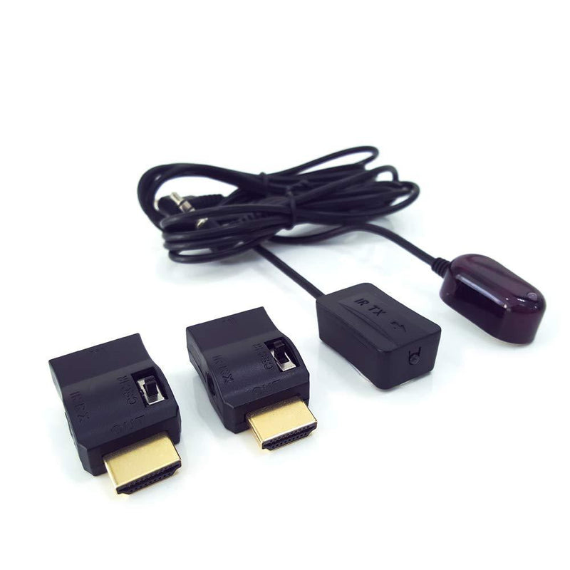 HDMI IR Extender to Control A/V Devices for Greater Distance up to 70ft Infrared IR Extender kit Include IR Receiver+IR Emitter+HDMI Adapter