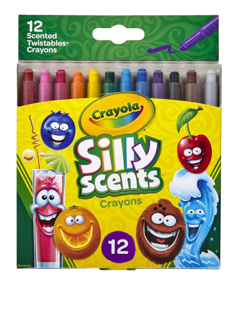 Crayola Silly Scents Twistables Crayons, Sweet Scented Crayons, 12 Count, Gift 15.49 x 12.44 x 1.27 cm