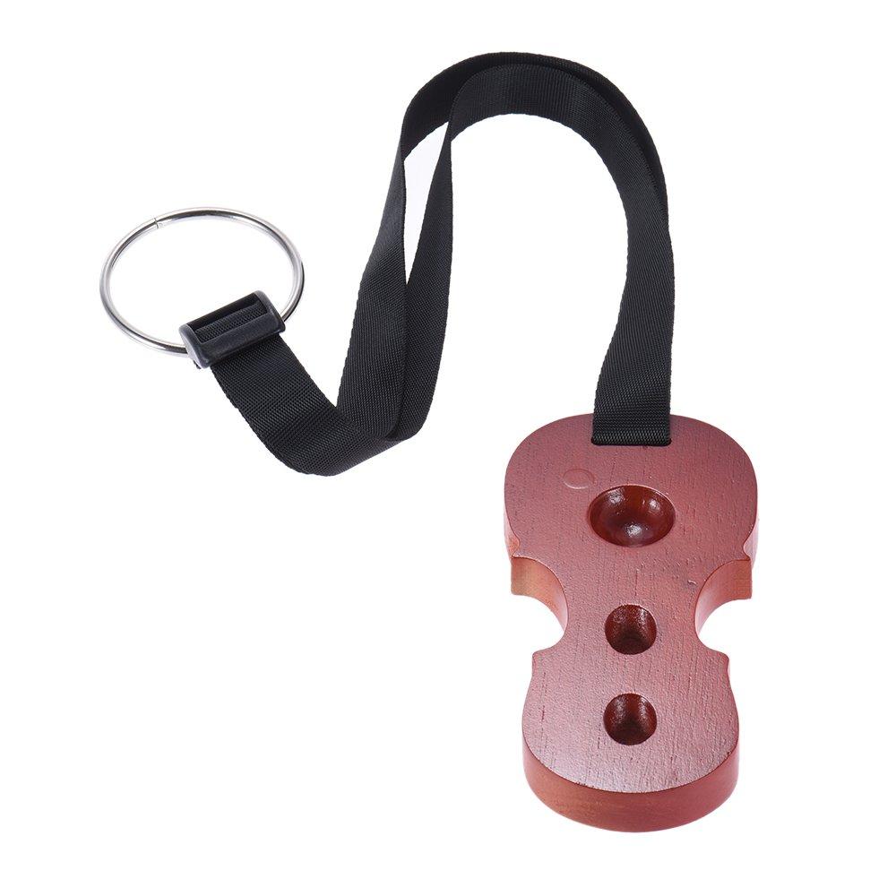 ammoon Cello Endpin Stop Holder Rest Anchor Protector Pad Cello Shape Rosewood Color Product Name 1#