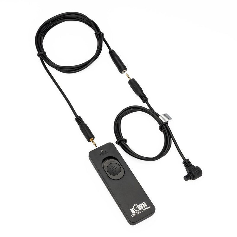 Kiwifotos RS-80N3 Remote Control Shutter Release Cord for Canon EOS R5 R3 5D Mark IV III II 6D Mark II 7D Mark II 5Ds R 1DX Mark III II,1Ds Mark III 50D 40D and More Canon Camera with 3-Pin Connection For Canon C1