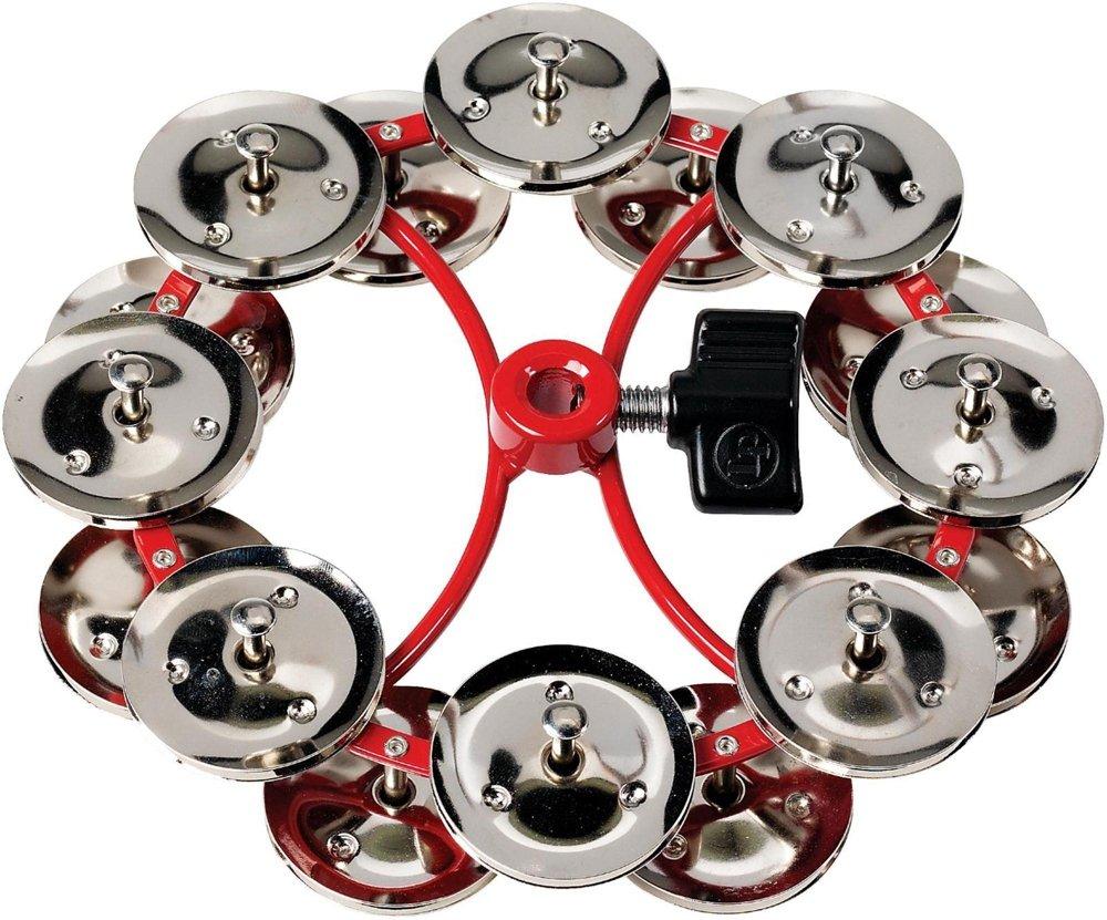 LP Latin Percussion LP Tambourin City Hi-Hat Ring 5", Double Row, 16 Pairs Steel jingles, mountable, LP191NYD