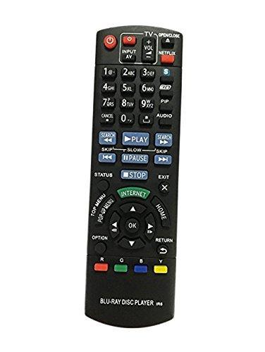 Replacement Remote Controller use for DMP-BDT310 DMP-BDT210 DMP-BDT110 Panasonic Blu-Ray Disc Player