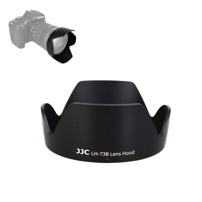 JJC Bayonet Dedicated Lens Hood for Canon EF-S 17-85mm f/4-5.6 is USM, EF-S 18-135mm f/3.5-5.6 is STM, EF-S 18-135mm f/3.5-5.6 is Lens, Replaces Canon EW-73B OEM Lens Hood