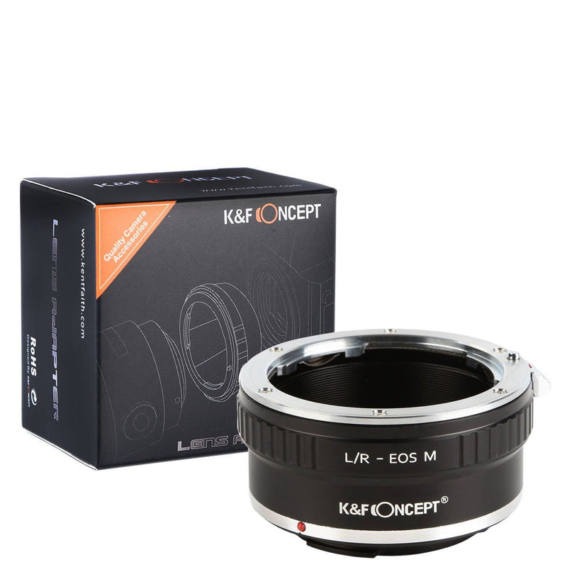 K&F Concept L/R- M Lens Mount Adapter for Leica R Lens to Camera Body