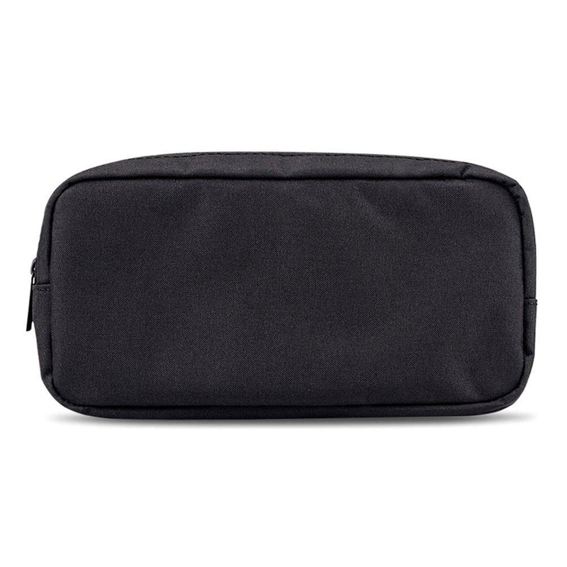 ERCRYSTO Universal Electronics/Accessories Soft Carrying Case Bag, Durable & Light-Weight,Suitable for Out-Going, Business, Travel and Cosmetics Kit (Big-Black) Big-Black