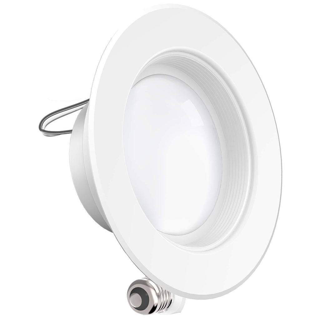 Sunco Lighting 4 Inch LED Recessed Downlight, Baffle Trim, Dimmable, 11W=60W, 4000K Cool White, 660 LM, Damp Rated, Simple Retrofit Installation - UL + Energy Star