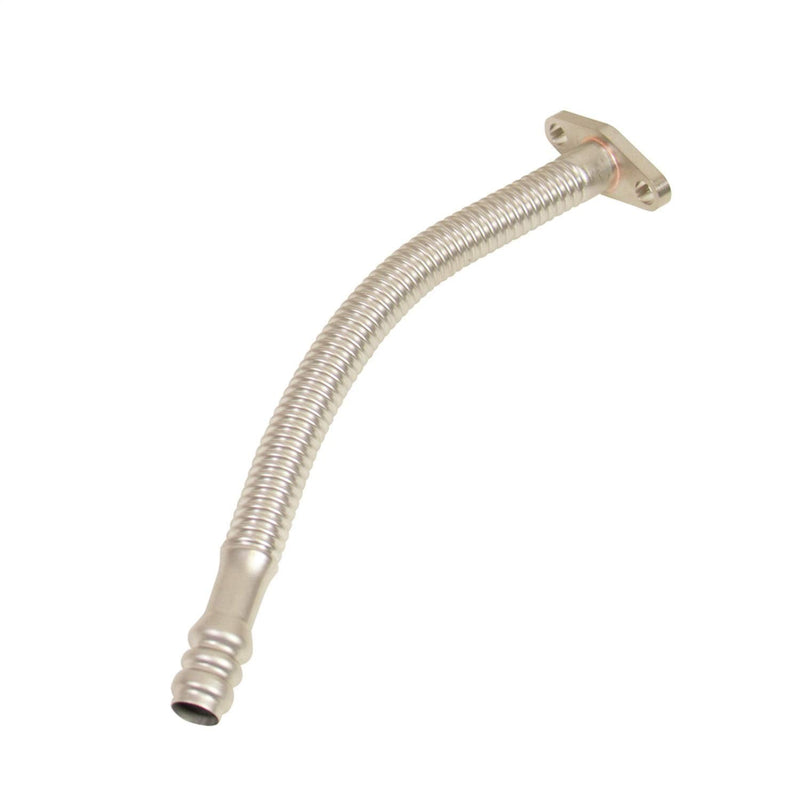 BD Diesel 1453105 Supercharger Oil Drain Line 12 in. Flexible Stainless Tubing Designed To Slip Into Cummins Oil Drain Ports Ideal For Performance Single Or Compounded Turbo Installs