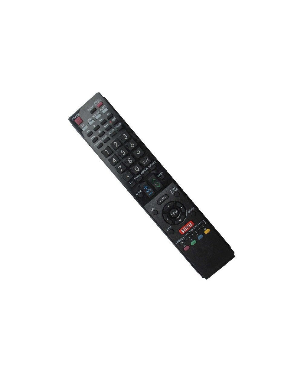 Hotsmtbang Replacement Remote Control for Sharp RRMCGA840WJSA LC-40LE820UN LC-60LE845U LC-70C6400U Samrt 3D AQUOS Plasma LCD LED HDTV TV