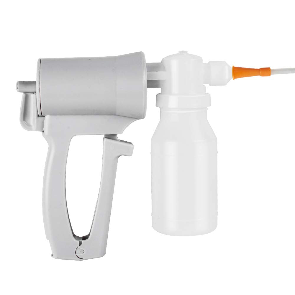 Phlegm Suction Pump Fencia Manual Portable Suction Pump White Hand Help Suction Pump EMS EMT