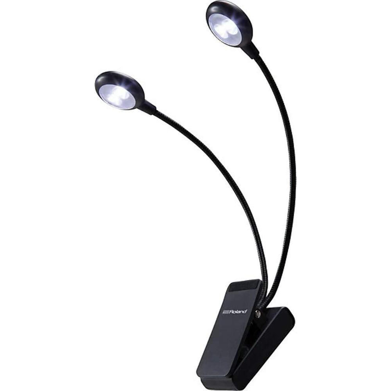 Roland 4 LEDs Dual Head Music Stand Light, Cool (LCL-15C)