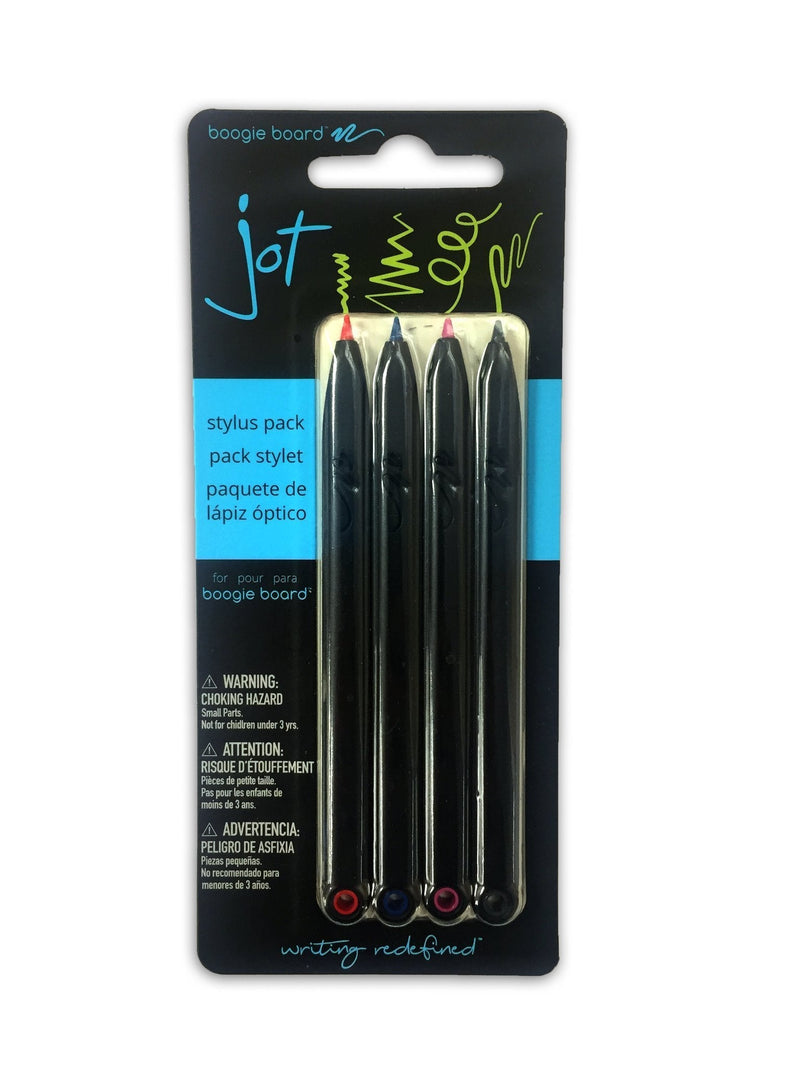 Boogie Board Jot Writing Tablet Replacement Styluses - for 8.5 in Jot Writing Tablets, 4 pack