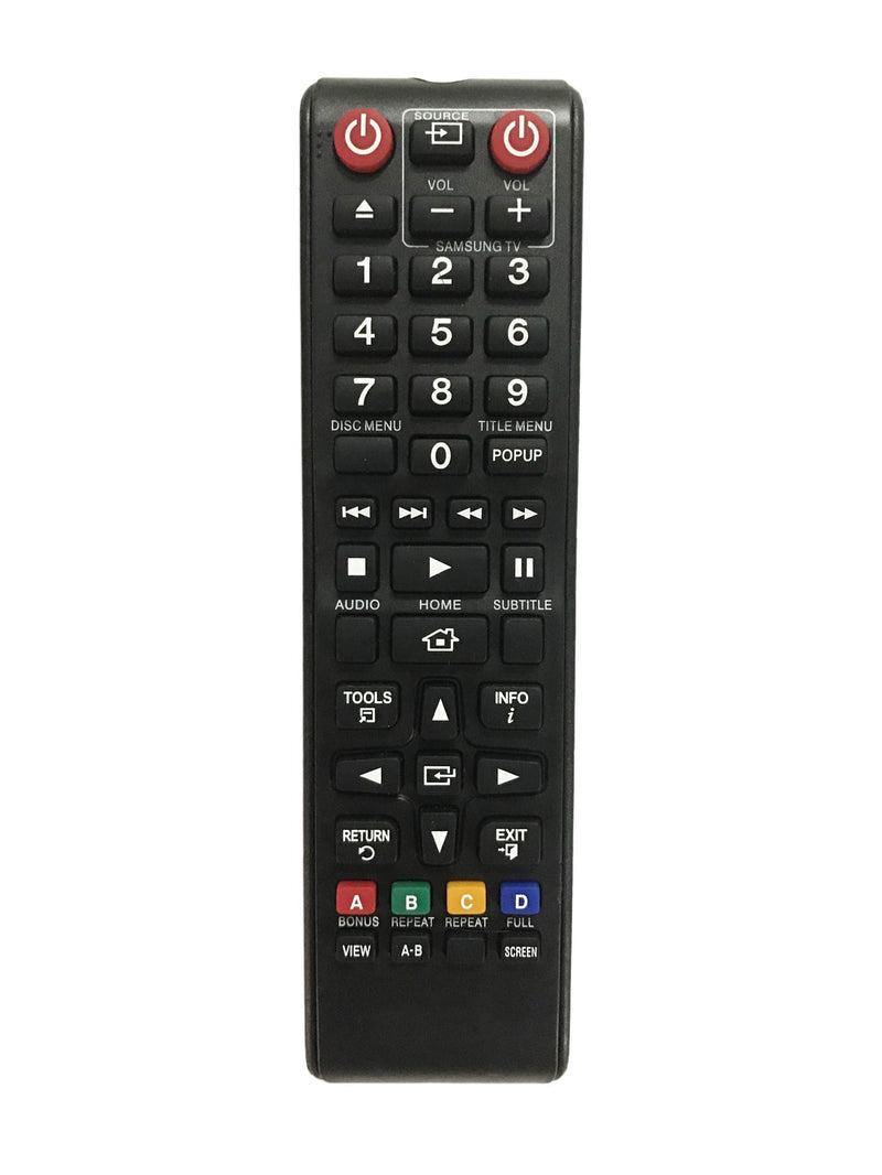 Replacement Remote Controller fit for BD-F7500 BD-H5100 Samsung 3D Blu-ray Disc Player