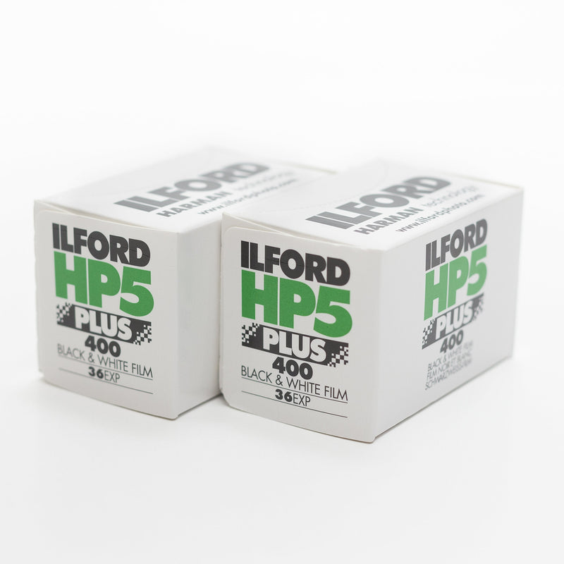 Ilford 1574577 HP5 Plus, Black and White Print Film, 35 mm, ISO 400, 36 Exposures (Pack of 2) 1 PACK