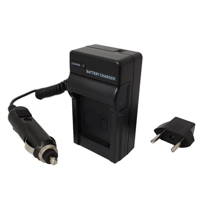 Canon PowerShot SX730 HS Digital Camera Battery Charger (110/220v with Car & EU adapters) - Replacement Charger for Canon NB-12L NB-13L Batteries