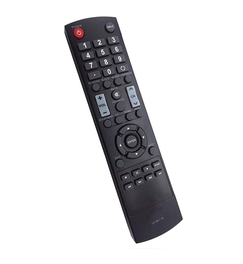LC-RC1-16 Replacement Remote fit for Sharp TV LC-32LB370 LC32LB370 LC-32LB370U LC32LB370U LC-32LB480U LC32LB480U LC-40LB480U LC40LB480U LC-50LB370 LC50LB370 LC-50LB370U LC50LB370U