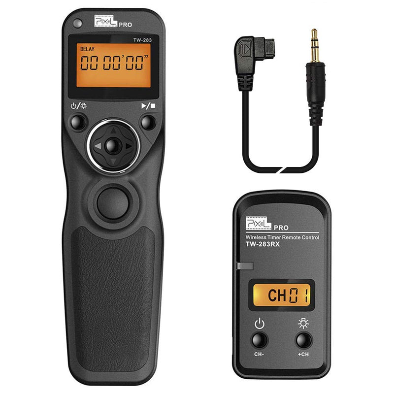 Remote Shutter Release Compatible for Sony, PIXEL TW-283 S1 Wireless Remote Release Cable Timer Remote Control Compatible for Sony Cameras TW-283 S1 for Sony