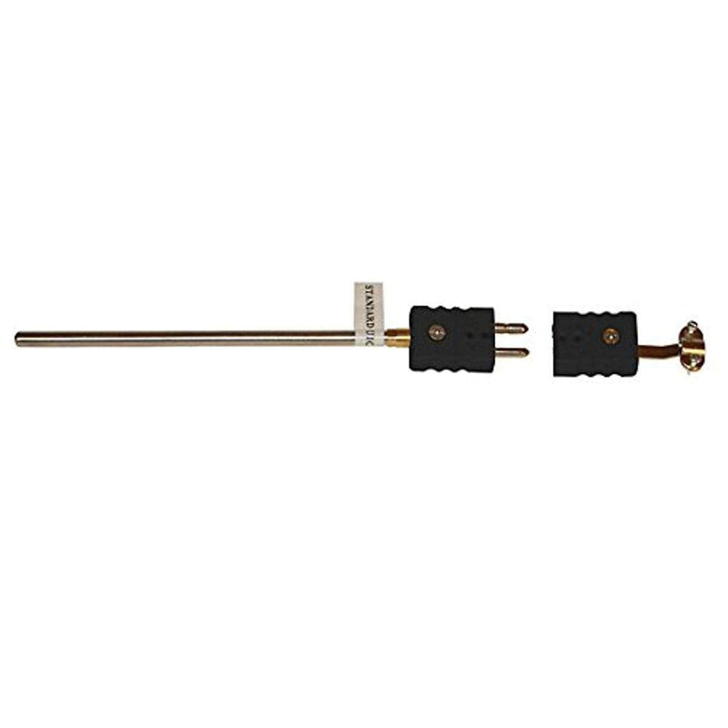 Cole-Parmer AO-18524-45 Digi-Sense Type J T/C Probe Quick Disconnect w/Std CON, 18" L.250 Dia, Ung Jct