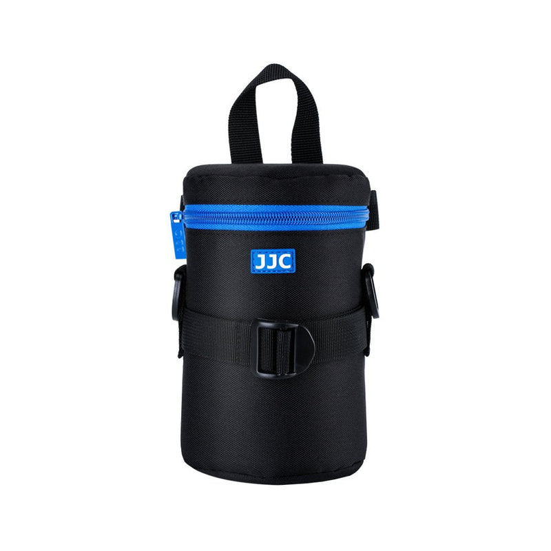JJC Deluxe Lens Case Pouch for Canon EF 75-300mm f4.5-5.6/EF 24-105mm f4L/EF 16-35mm F4L/EF 100mm f2.8L,Nikon AF-S 24-70mm f2.8/16-35mm f4G/70-300mm f4.5-6.3G and other Lens below 3.15" x 6.69"(D x L) L Size