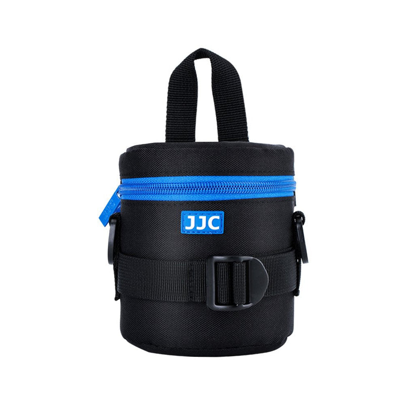 JJC Deluxe Lens Case Pouch for Canon EF-S 18-55mm/EF-S 10-18mm/EF 50mm,Nikon AF-S 18-55mm/AF-P 18-55mm/Nikkor 50mm,Fuji Fujinon XF 18-55mm/XF 23mm/XF 16mm and other Lens below 3.07" x 4.92"(D x L) S Size
