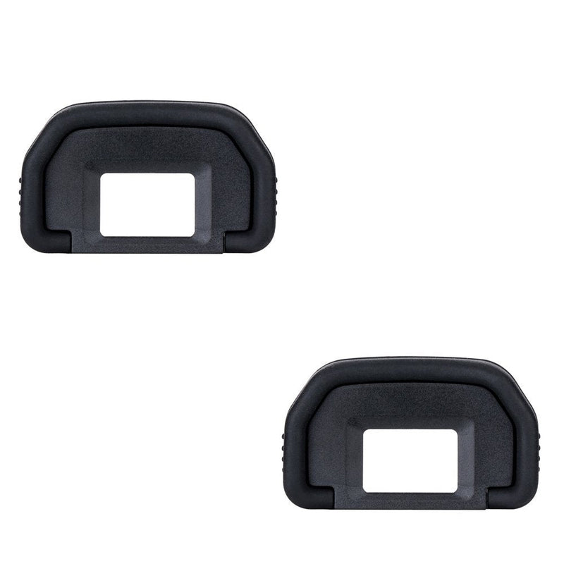 2 Pack JJC Eyecup Eyepiece Eye Cup for Canon EOS 80D 90D 70D 60D 77D 6D 6D Mark II 5D 5D Mark II 50D 40D 30D 20D 20Da 10D 60Da A2 A2E D30 D60 Camera,Replaces Canon EB Eyecup Eyepiece Canon Eb Replacement