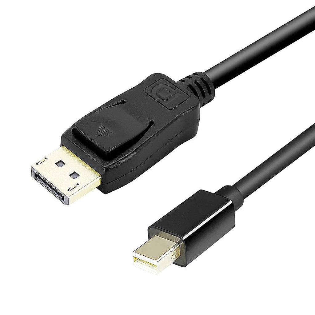 Mini DisplayPort to DisplayPort Cable, BENFEI Mini DP(Thunderbolt Compatible) to DP 6 Feet Cable (Male to Male) Gold-Plated Cord, Supports Supports 4K@60Hz, 2K@144Hz Black
