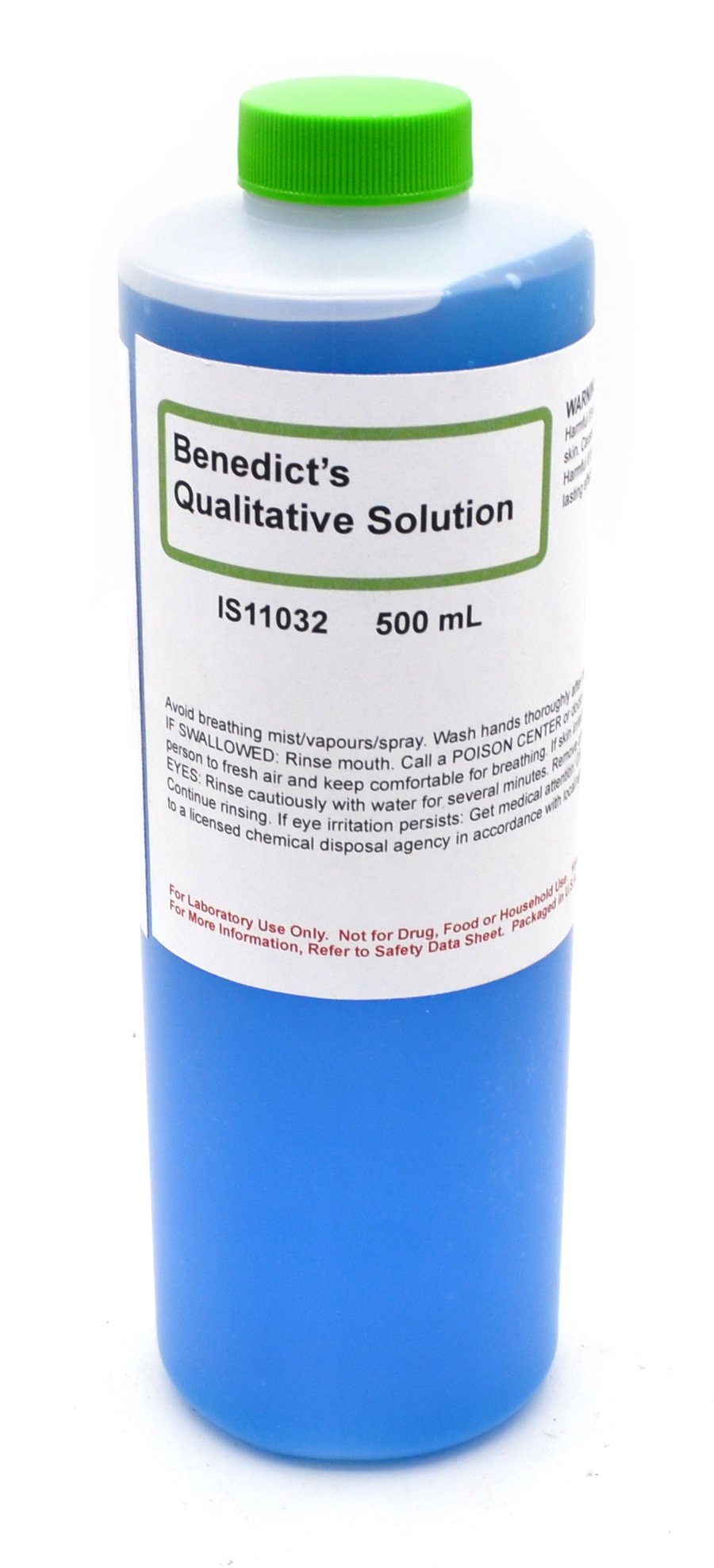 Qualitative Benedict's Solution, 500mL - The Curated Chemical Collection