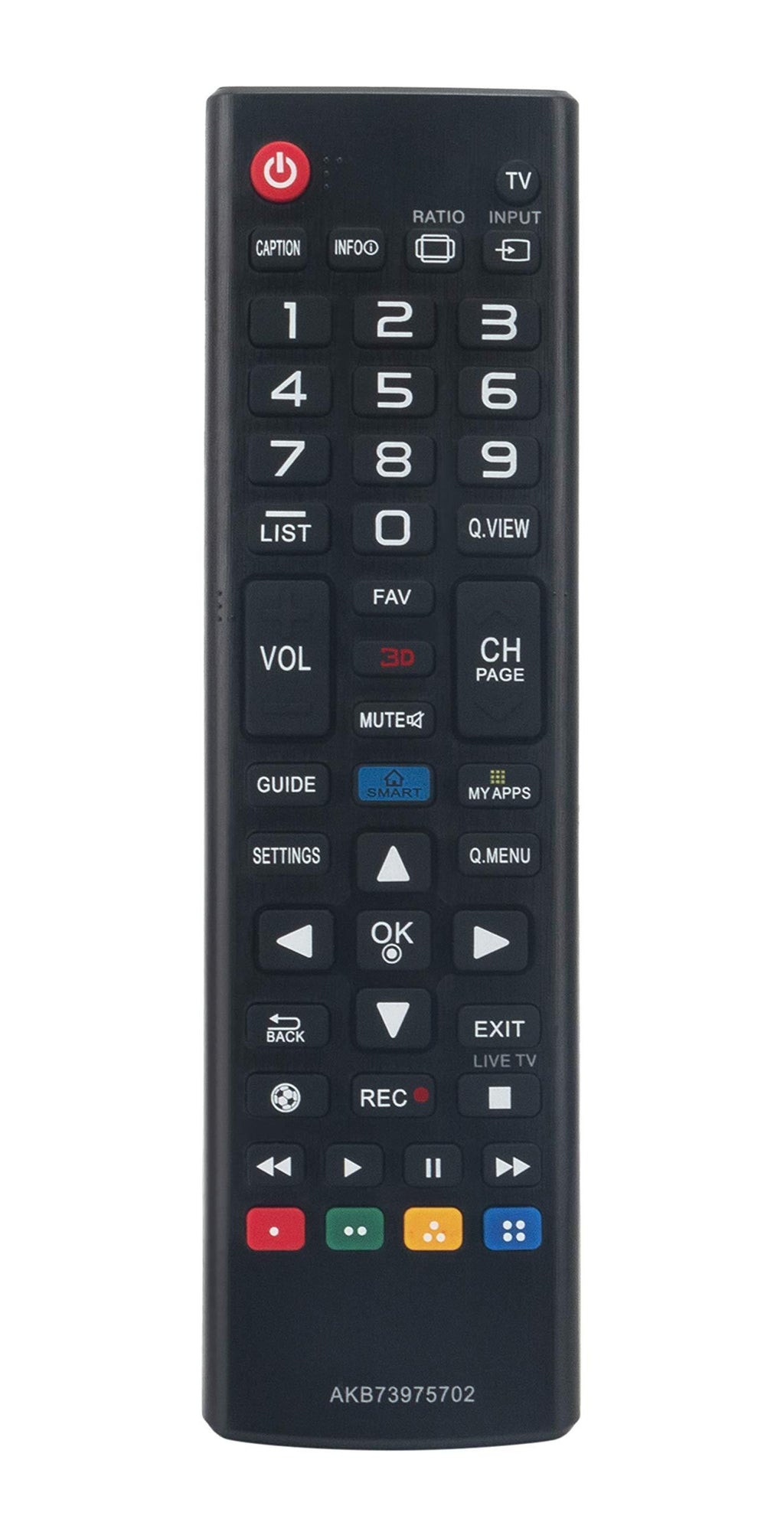 New AKB73975702 Replaced Remote fit for LG TV AKB74475401 AGF76631042 AKB73975701 Remote