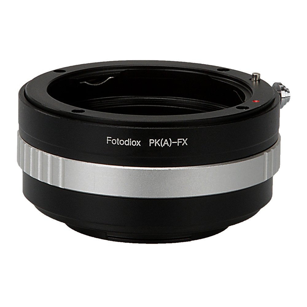 Fotodiox Lens Mount Adapter Compatible with Pentax K Mount (PKAF) D/SLR Lens on Fuji X-Mount Cameras Pentax K AF Standard