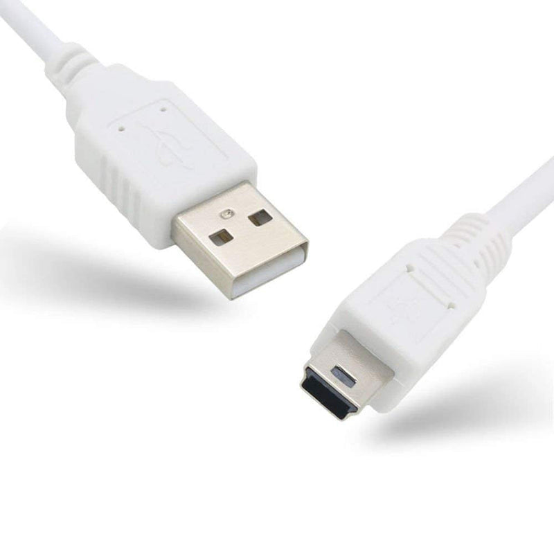 Canon Camera USB Cable/Data Interface Cable for Canon PowerShot/EOS/DSLR Cameras and Camcorders by ienza (White 3-Feet) White 3-Feet