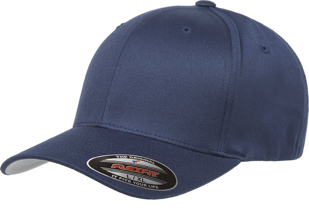 Flexfit Men's Athletic Baseball Fitted Cap Small-Medium Navy