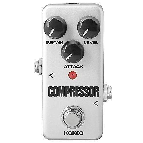 [AUSTRALIA] - Compressor Guitar Pedal, Mini Effect Processor Fully Analog Circuit Universal for Guitar and Bass, Exclude Power Adapter - KOKKO (FCP2) Compressor 