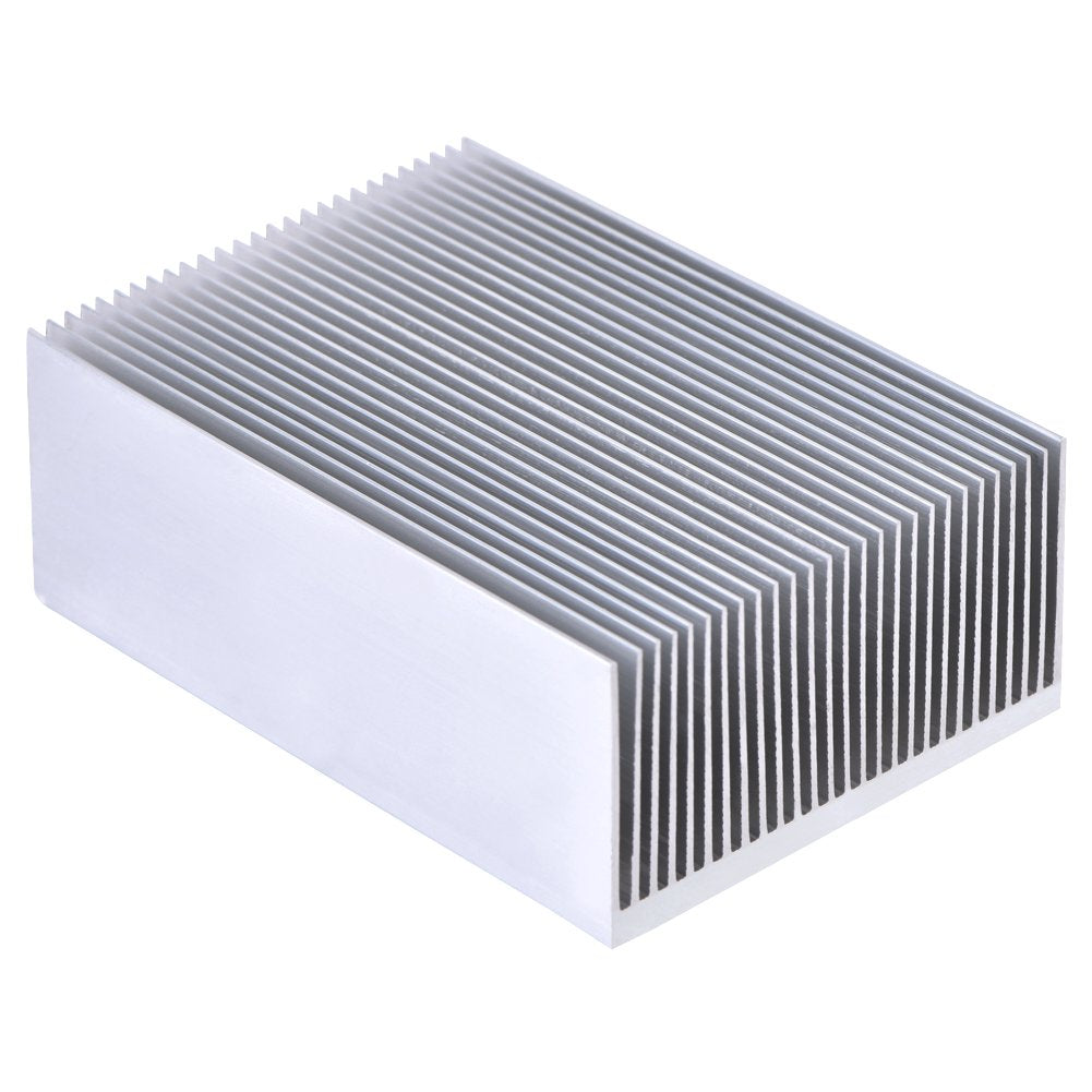 Aluminum Heat Sink, Heatsink Module Cooler Fin for High Power Led Amplifier Transistor Semiconductor Devices with 23 pcs Fins 3.93"(L) x 2.71"(W) x 1.41"(H) / 100mm (L) x 69mm(W) x 36mm(H)