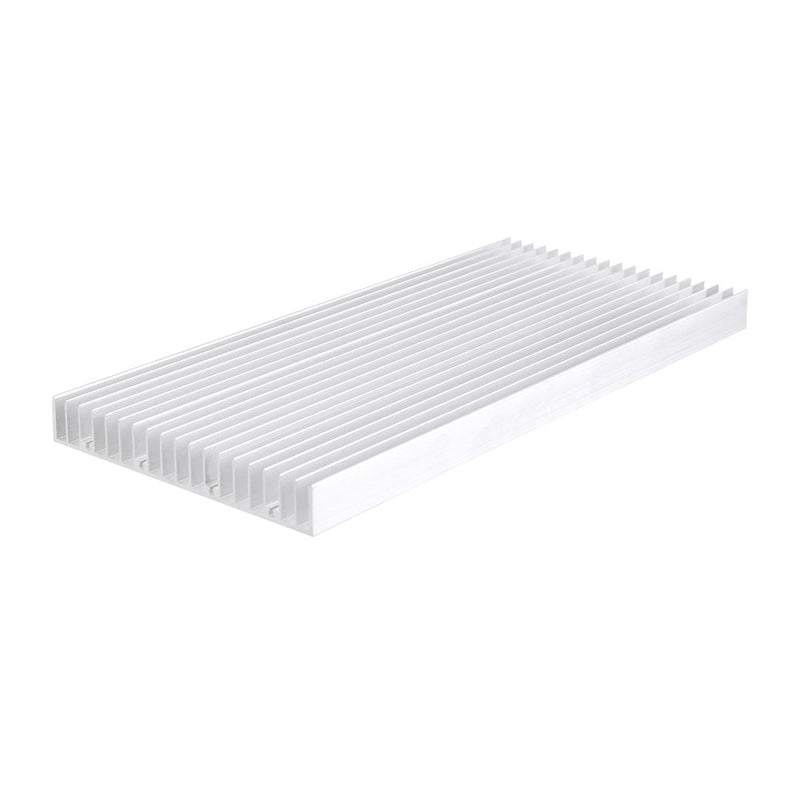 Aluminum Heat Sink Heatsink Module Cooler Fin for High Power Amplifier Transistor Semiconductor Devices with Dense 19 pcs Fins 11.8"(L) x 5.51"(W) x 0.79"(H) / 300 mm (L) x 140 mm (W) x 20 mm (H)