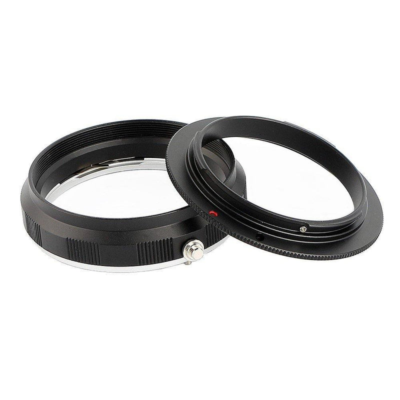 NEWYI 58mm Macro Reverse Adapter Ring and Rear Lens Mount Protection Ring for Canon EOS EF Mount 58mm Filter Thread Lens