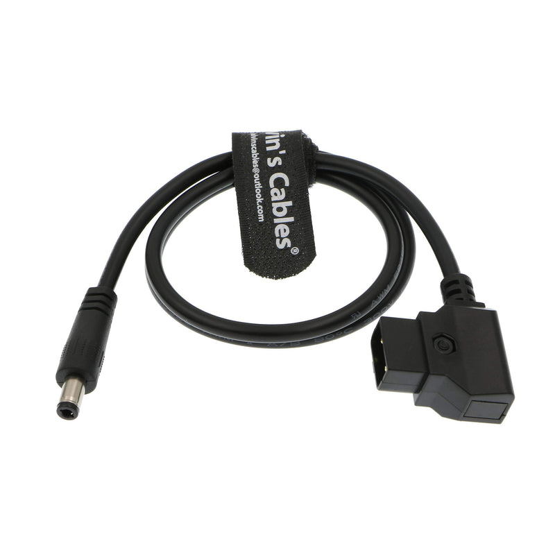 Alvin's Cables Power Tap D Tap to 2.1 DC 12v Cable for KiPRO LCD Monitors 24inches Straight Cable Straight DC Connector