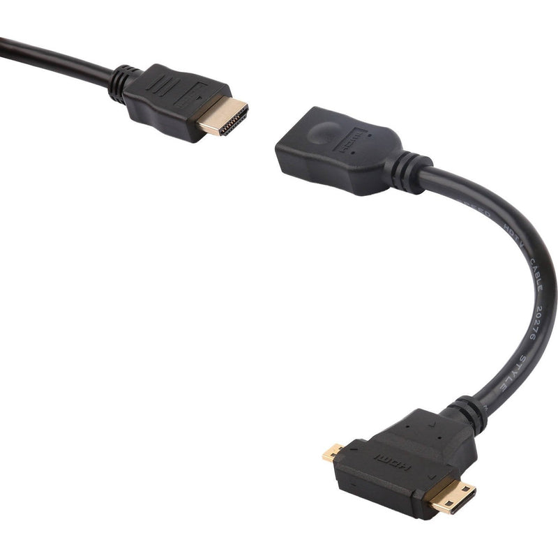 Onn Mini & Micro HDMI to HDMI Adapter