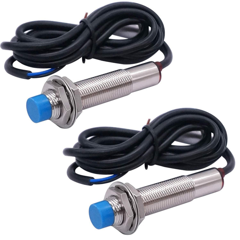 Taiss 2PCS 3D Printer Inductive Proximity Sensor Detection Switch NPN NO DC6-36V 4mm Normally Open Proximity Switch LJ12A3-4-Z/BX