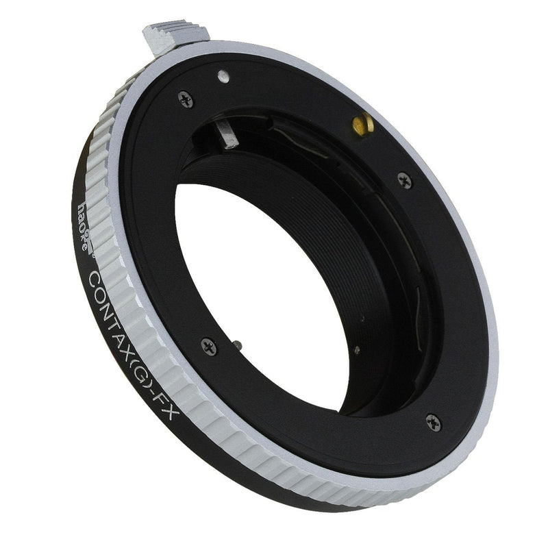 Haoge Lens Mount Adapter for Contax G Lens to Fujifilm Fuji X FX Mount Camera Such as X-A2 X-A3 X-A5 X-A10 X-A20 X-E1 X-E2 X-E2s X-E3 X-H1 X-M1 X-Pro1 X-Pro2 X-T1 X-T2 X-T3 X-T10 X-T20 X-T30 X-T100