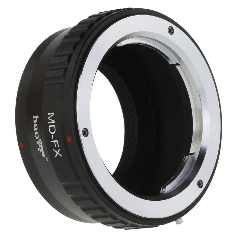 Haoge Lens Mount Adapter for Minolta Rokkor MD MC mount Lens to Fujifilm X FX mount Camera such as X-A5 X-A10 X-A20 X-E1 X-E2 X-E2s X-E3 X-H1 X-M1 X-Pro1 X-Pro2 X-T1 X-T2 X-T3 X-T10 X-T20 X-T30 X-T100