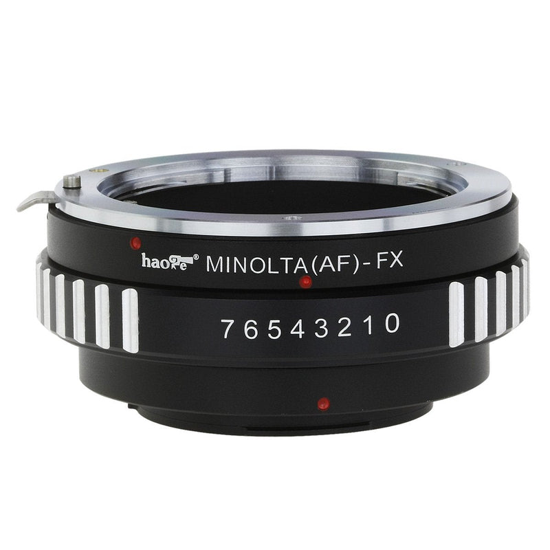 Haoge Lens Mount Adapter for Sony Alpha A Minolta MA AF Lens to Fujifilm Fuji X FX Mount Camera as X-A3 X-A5 X-A10 X-A20 X-E1 X-E2 X-E2s X-E3 X-H1 X-M1 X-Pro1 X-Pro2 X-T1 X-T2 X-T3 X-T10 X-T20 X-T30