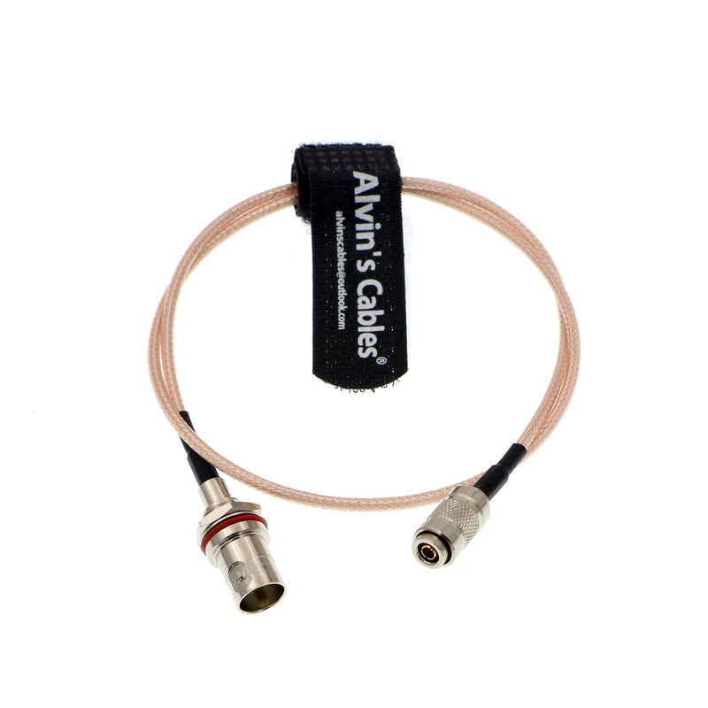 Alvin's Cables DIN 1.0/2.3 to BNC Female Cable for Blackmagic HyperDeck Shuttle HD SDI 75ohm RG179 50CM