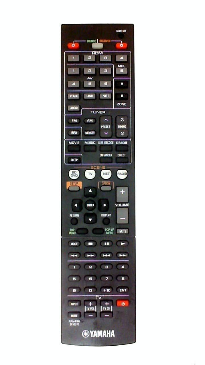 Original Yamaha ZF303700 Remote for RX-V575, RAV498 and HTR-5066