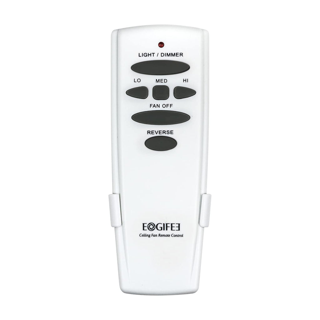 Eogifee Ceiling Fan Remote Control of Replacement for Hampton Bay UC7078T with Light Dimmer, Reverse Direction,3-Speed Control Compatible with CHQ7078T,CHQ8BT7078TCHQ8BT7078,HD6