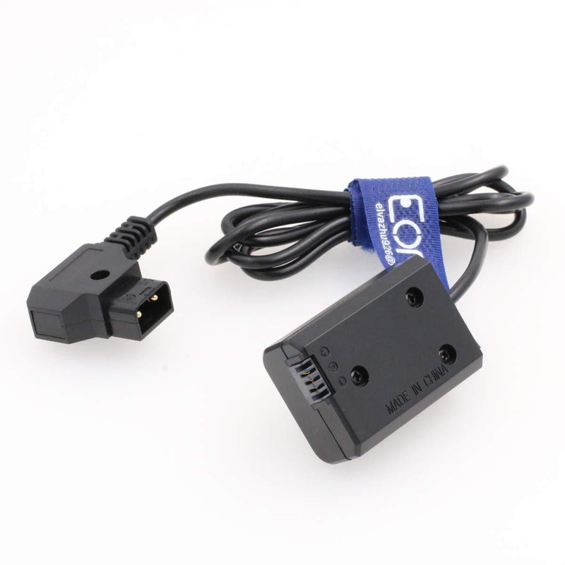 Eonvic D-Tap Dummy Battery NP-FW50 Power Cable Adapter for Sony A7 A7R A7000 NEX5 SLT Cameras Straight Cable