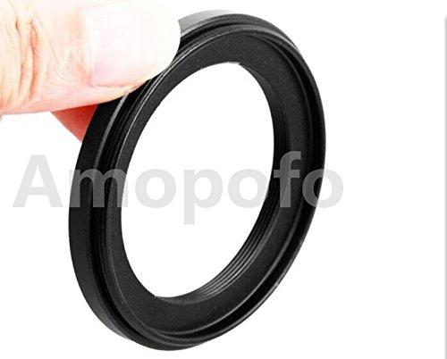 Amopofo Universal 49-55mm /49mm to 55mm Step Up Ring Filter Adapter for UV,ND,CPL,Metal Step Up Ring Adapter