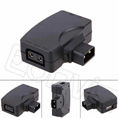 Eonvic 5V Dtap to USB Battery Converter for Anton Bauer/Sony V-Mount Camera Battery/Bluetooth Audio Transmitter and Monitors