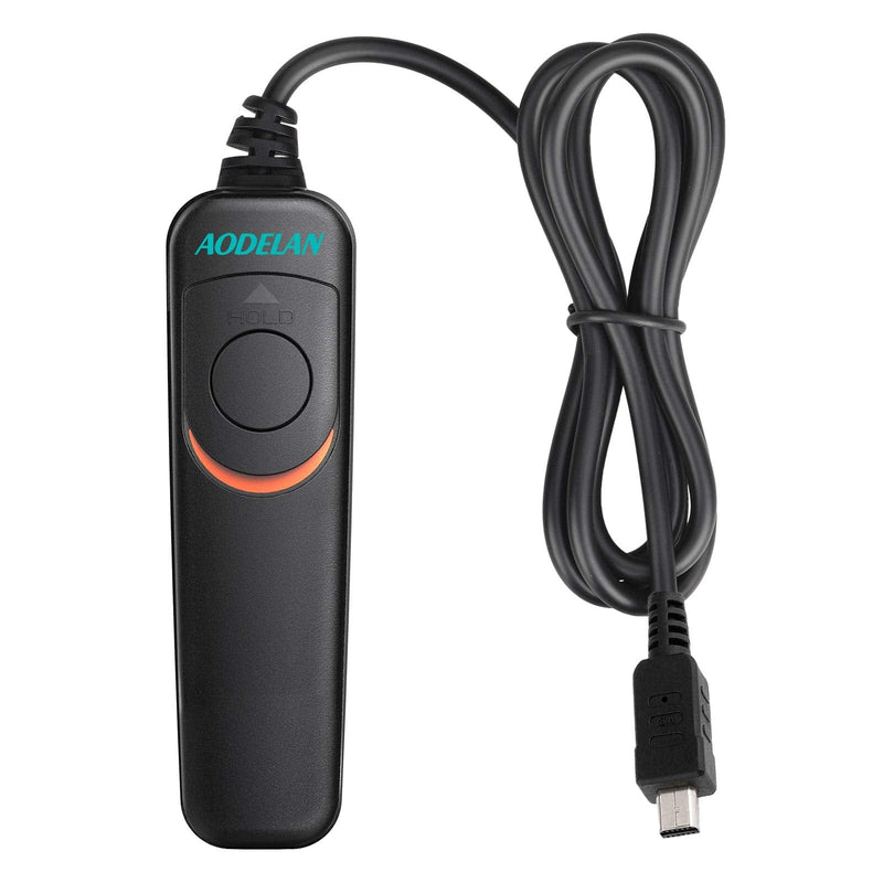 AODELAN RS-O6 Shutter Release Cable Remote Shutter for OM-D E-M1, E-M5, E-M10; Evolt E400, E410, E420, E450, E510, E520, E620; EM-1, E-P5; Pen E-P2, E-P3, E-PL2, E-PL3, E-P5, E-PL5 Replaces RM-UC1 O6