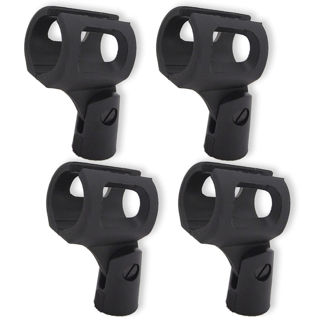 [AUSTRALIA] - Performance Plus Indestructible Large Barrel/Wireless Microphone Holders - Buy 3 Get 1 Free (MH4W-4) 4 Pack 