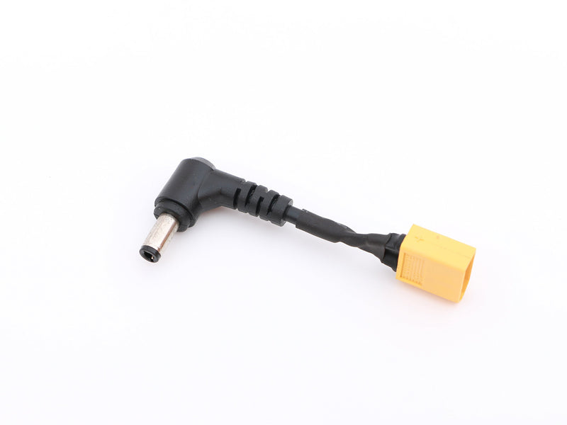 XT60 Male Plug DC 5.5mm/2.5mm Male Adapter for FPV Lipo Battery & Drone Goggles